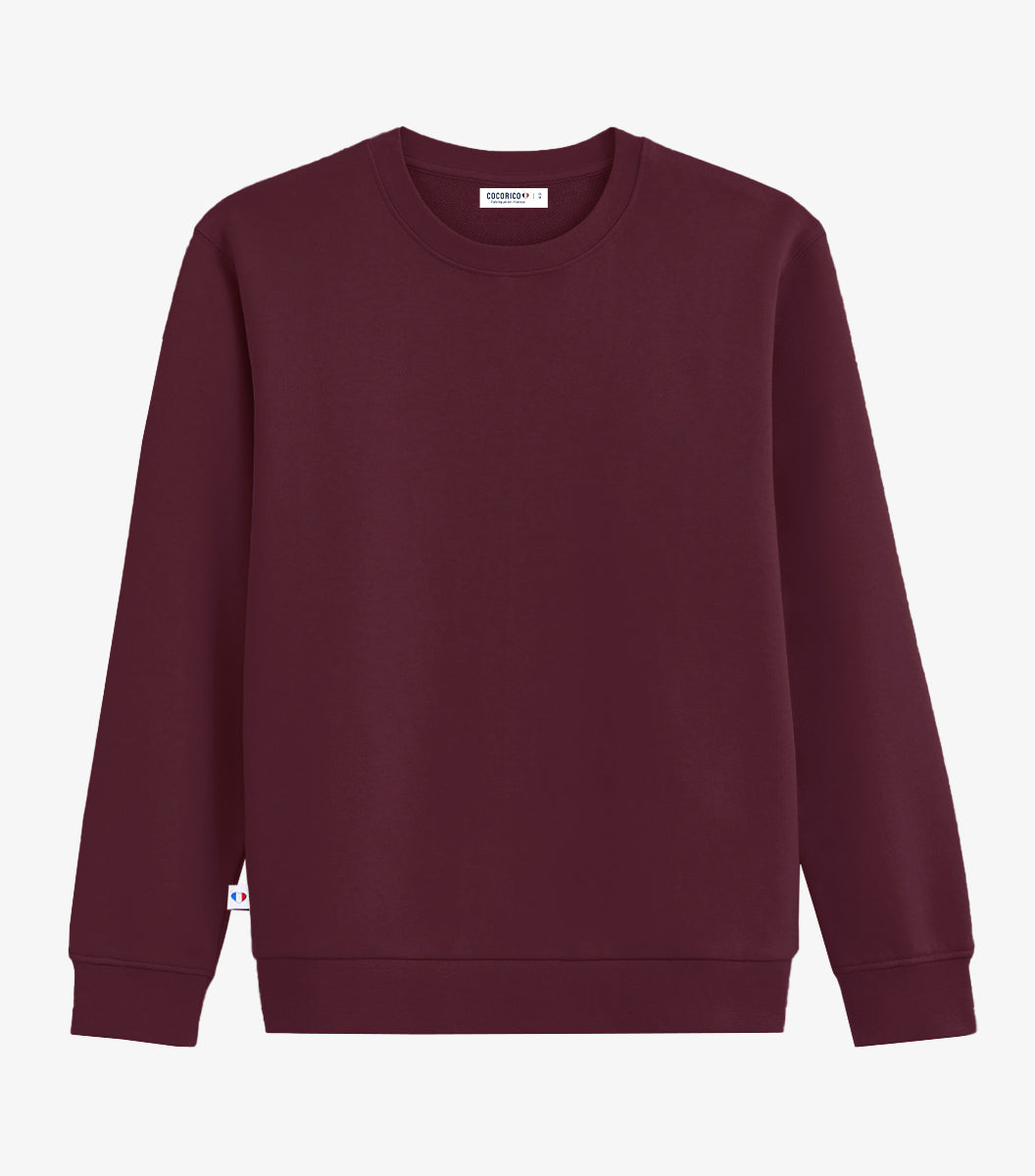 Sweat Femme Bordeaux - Intemporel