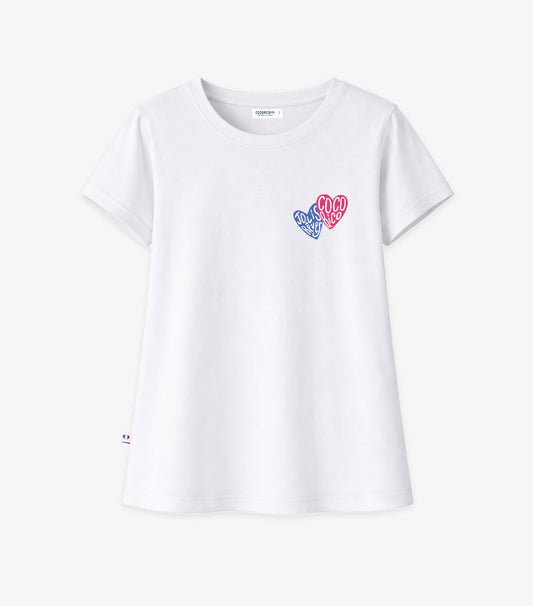 T-shirt Pyjama Femme Blanc - Jolis Rêves