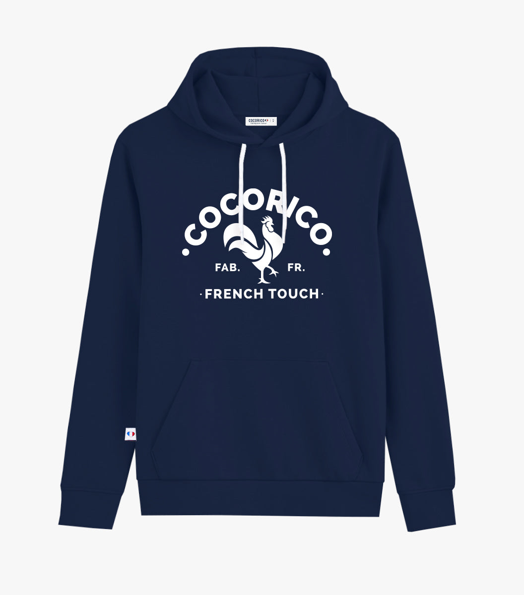 Sweat à capuche Femme Marine - Coq Français