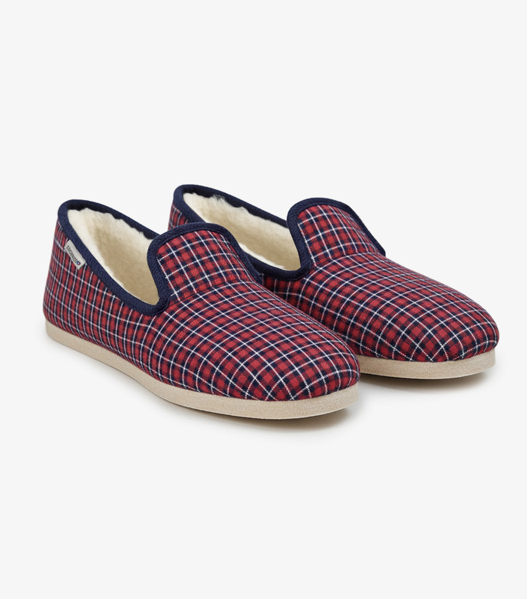 Charentaises Femme Tartan