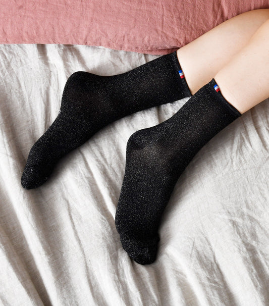 Chaussettes Femme Noir - L'etoilee