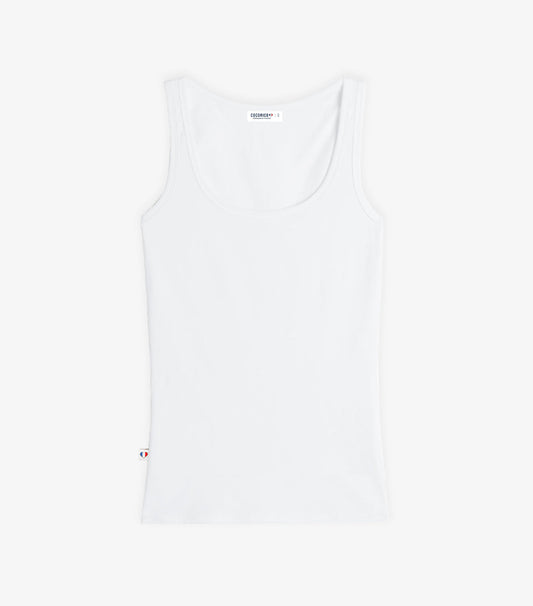 Débardeur Femme Blanc - Intemporel