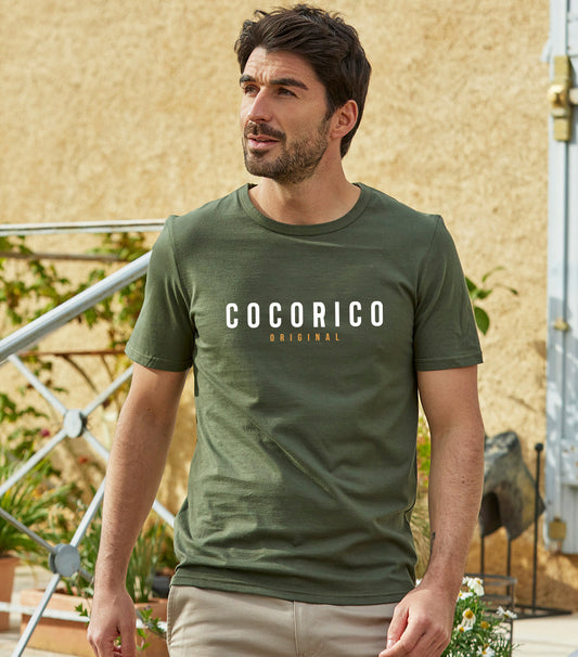 T-shirt Homme Kaki - Signature
