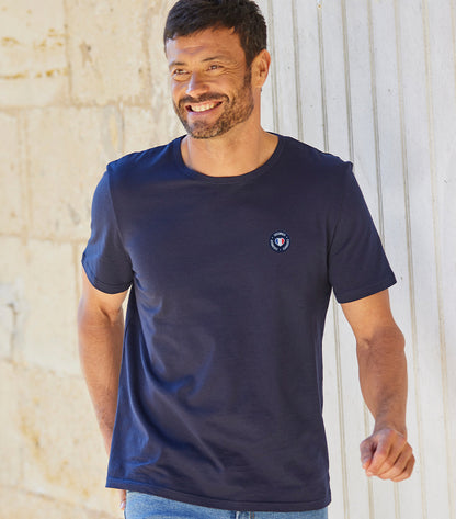 T-shirt Homme Marine - Blason