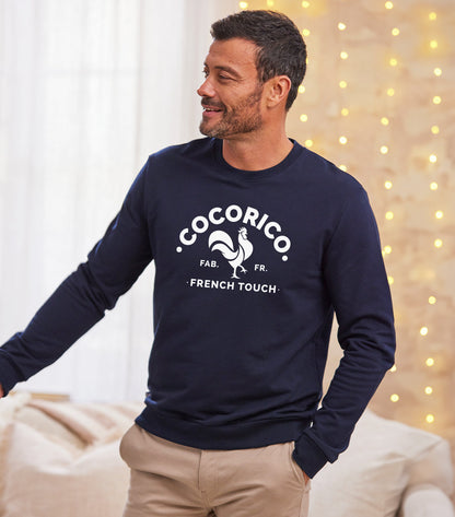Sweat Homme Marine - Coq Français