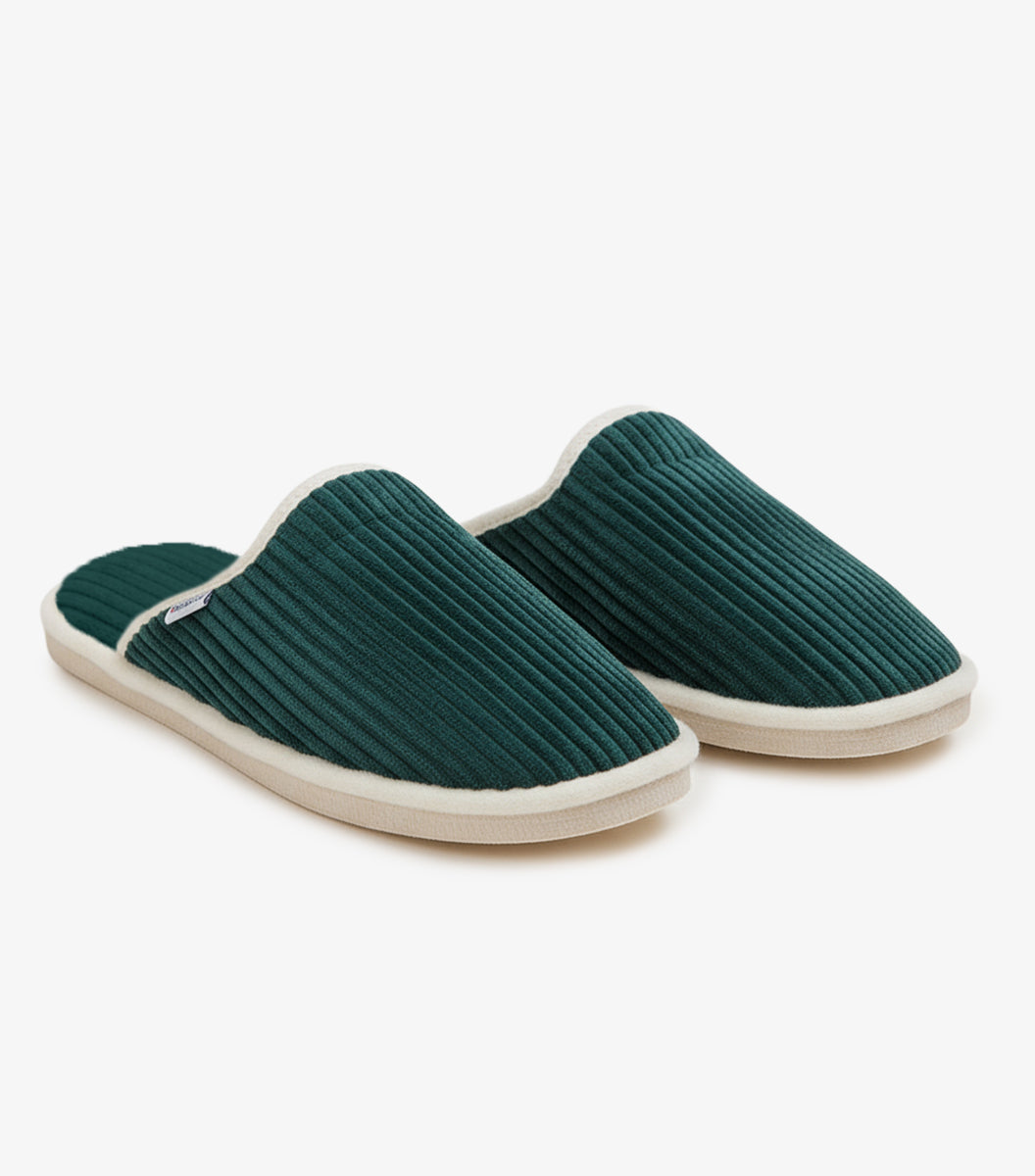 Mules Velours Femme Sapin