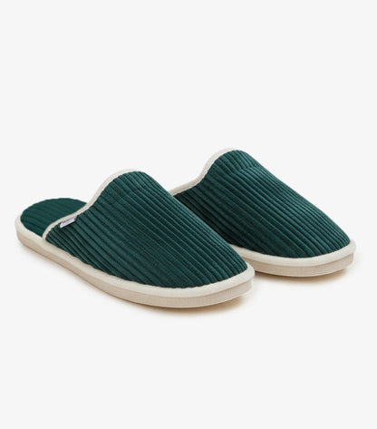 Mules Velours Homme Sapin
