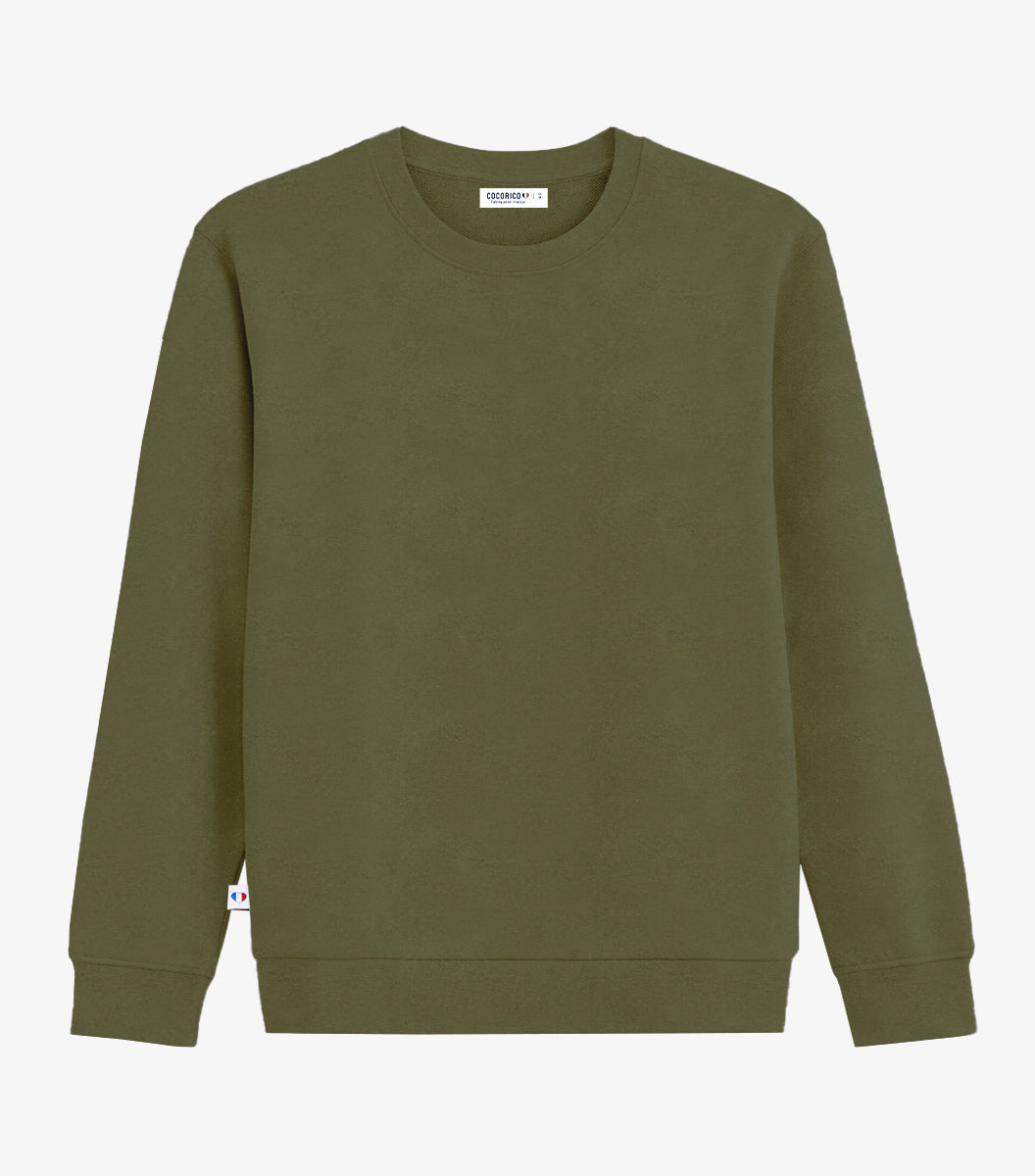Sweat Homme Kaki - Intemporel
