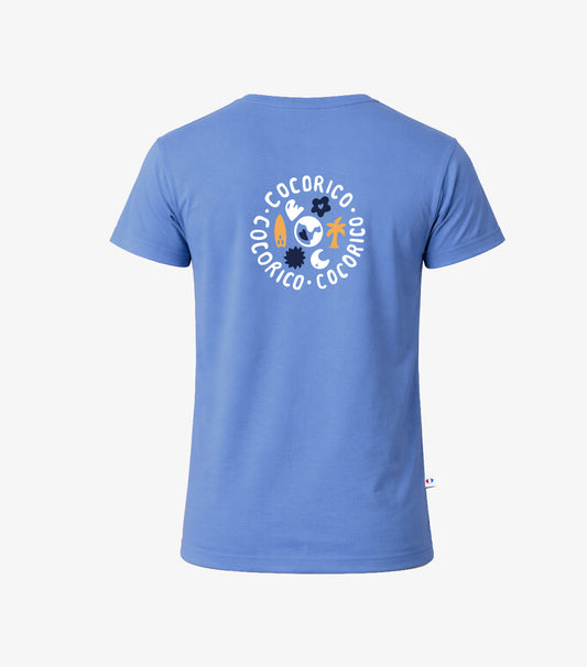 T-shirt Pyjama Homme Bleu Riviera - Voyage