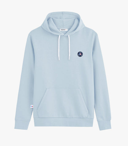 Sweat à capuche Homme Ciel - Blason