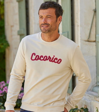 Sweat Homme Sable - La Bouclette