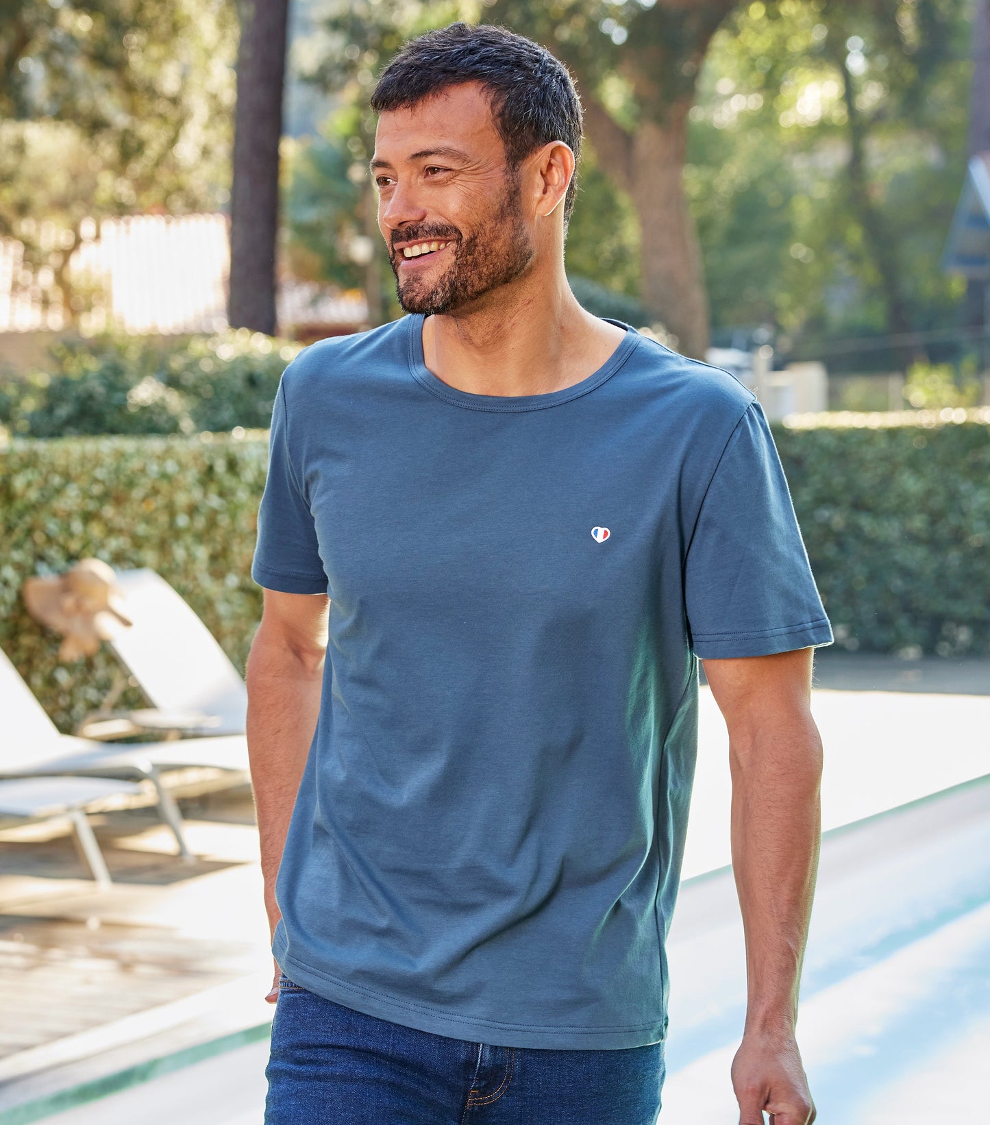 T-shirt Homme Azur - Iconique