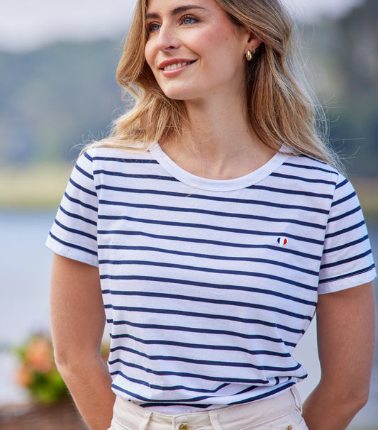 T-shirt Femme Marinière - Iconique