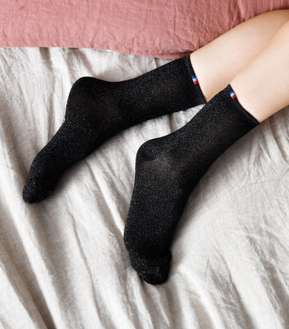 Chaussettes Femme Noir - L'etoilee