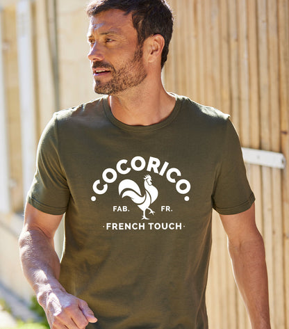 T-shirt Homme Kaki - Coq Français