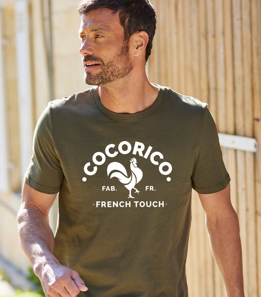 T-shirt Homme Kaki - Coq Français