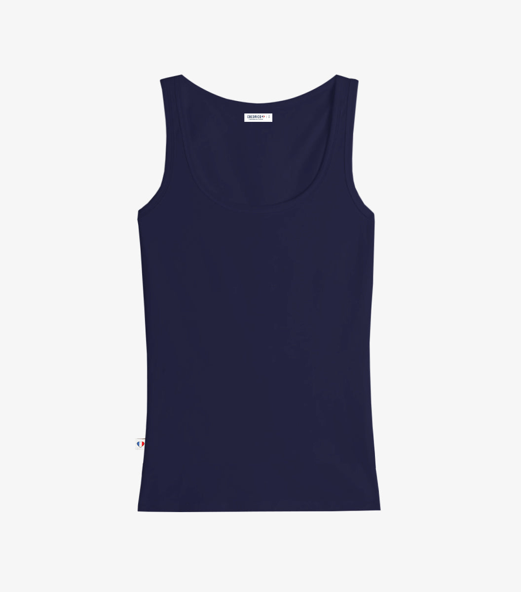 Débardeur Femme Marine - Intemporel