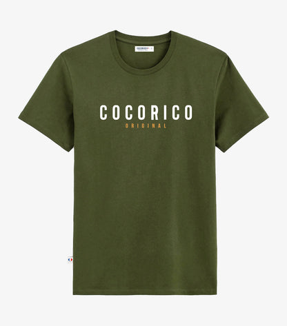 T-shirt Homme Kaki - Signature