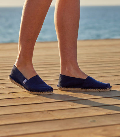 Espadrille Femme Marine