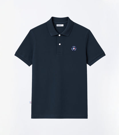 Polo Homme Marine - Blason