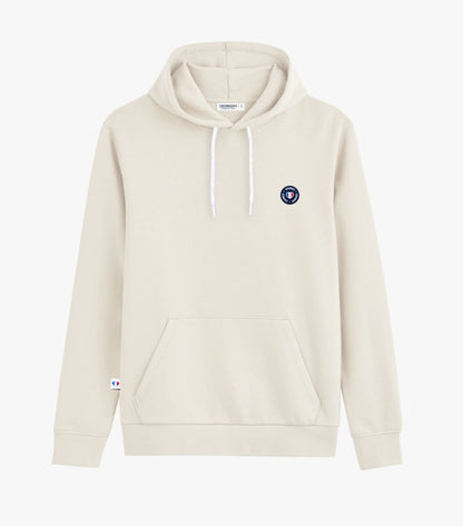 Sweat à capuche Femme Sable - Blason