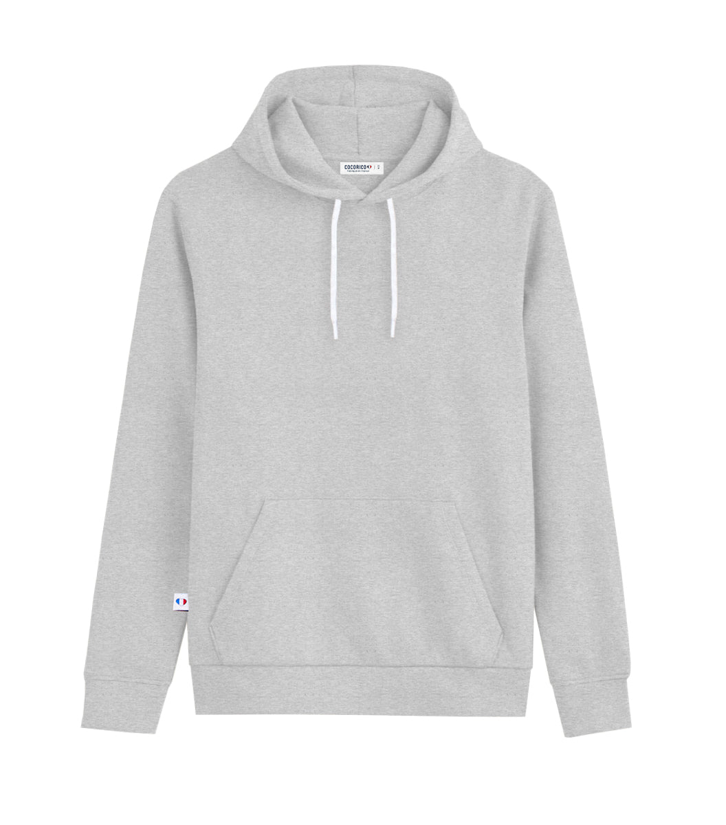Sweat à capuche Homme Gris - Intemporel