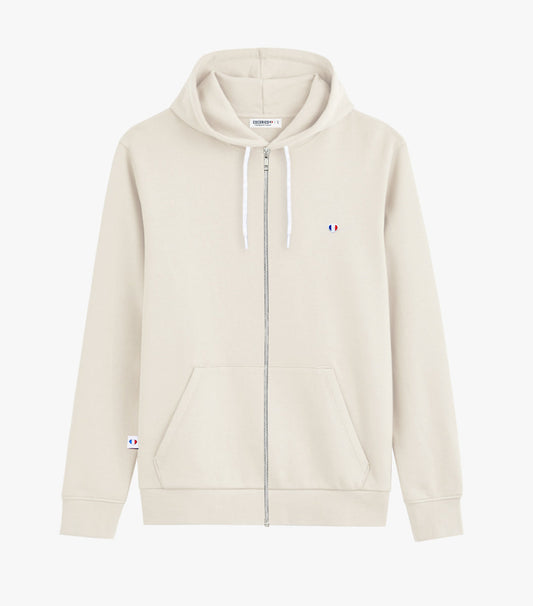 Sweat zippé Femme Sable - Iconique