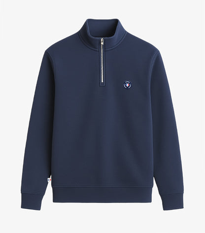 Sweat Camionneur Homme Marine - Blason