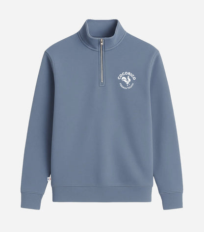 Sweat Camionneur Femme Azur - Coq Français