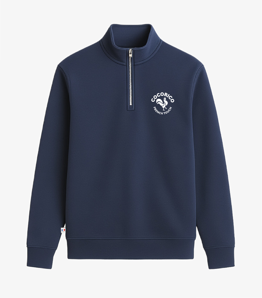 Sweat Camionneur Femme Marine - Coq Français