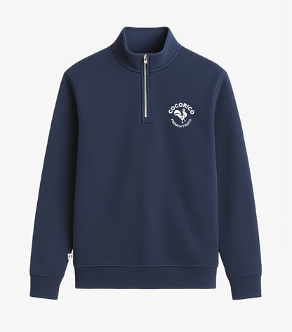 Sweat Camionneur Femme Marine - Coq Français