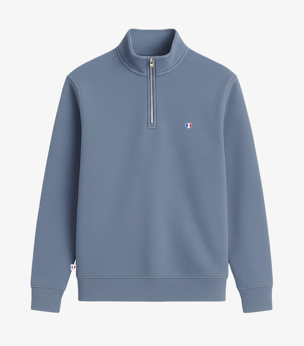 Sweat Camionneur Femme Azur - Iconique