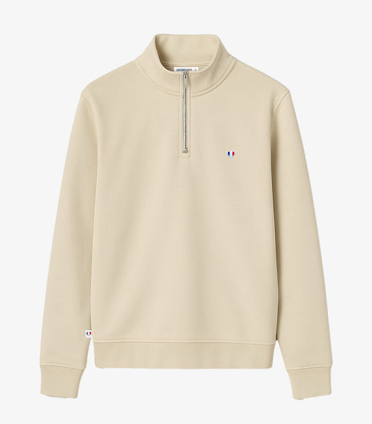 Sweat Camionneur Homme Sable - Iconique