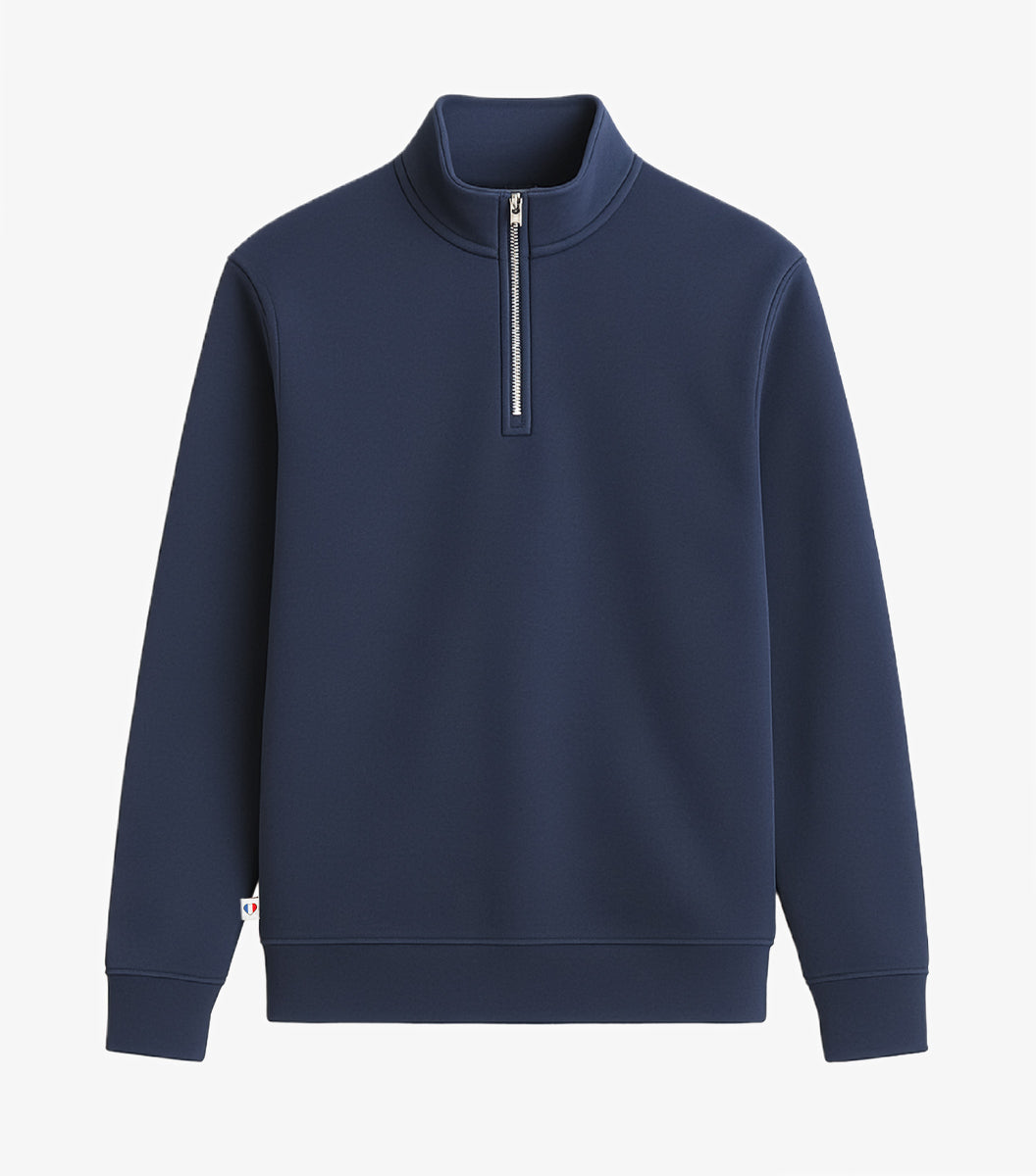 Sweat Camionneur Homme Marine - Intemporel