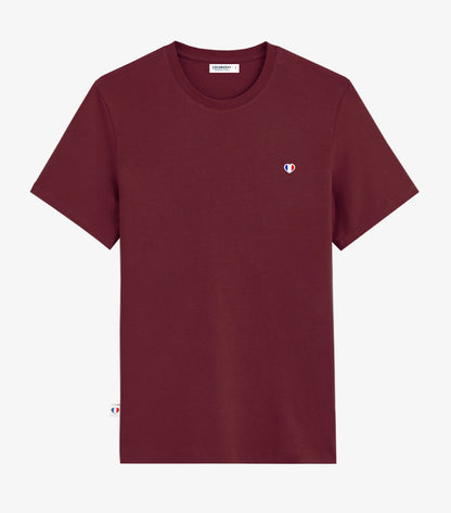 T-shirt Homme Bordeaux - Iconique
