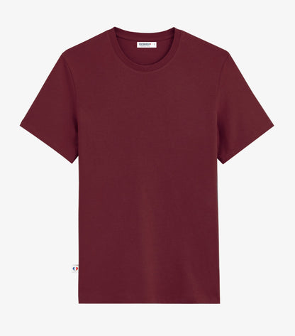 T-shirt Homme Bordeaux - Intemporel