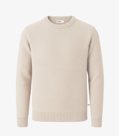 Pull Homme Laine Ecru