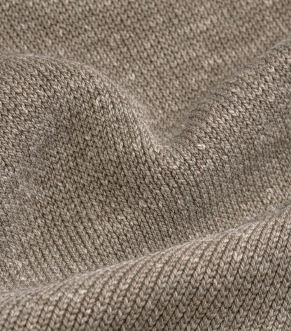 Polo Maille Homme Taupe