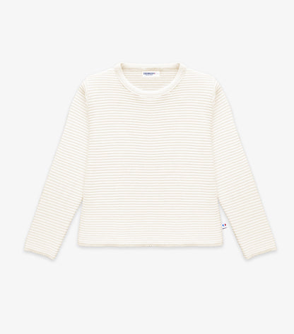 Pull Femme Laine Ecru - Melody
