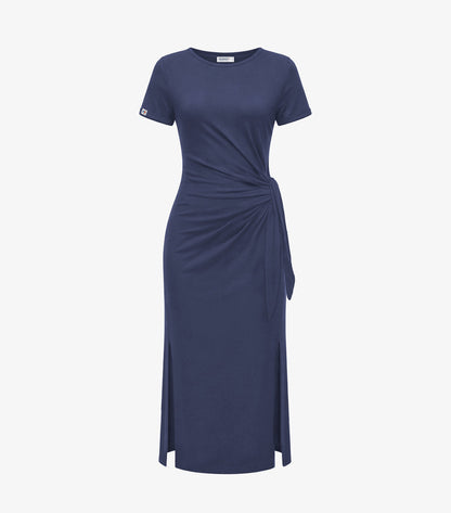 Robe Longue Femme Bleu Jean - Selen