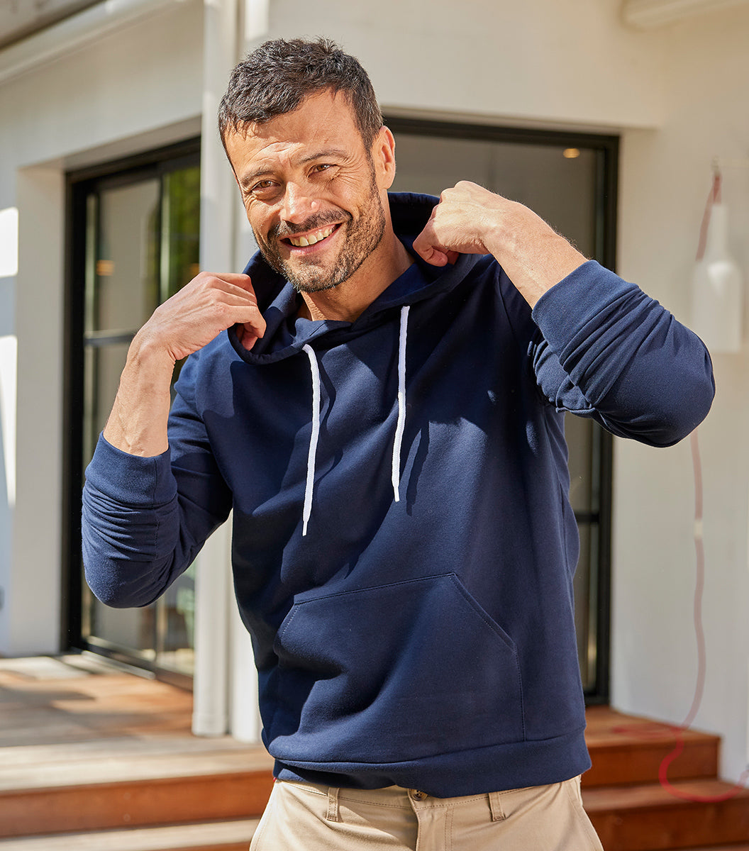Sweat à capuche Homme Marine - Intemporel