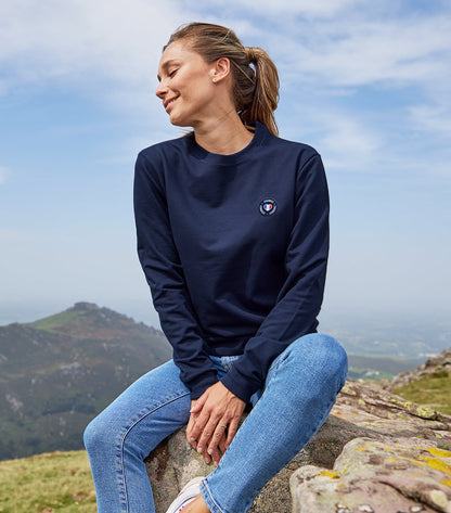 Sweat Femme Marine - Blason