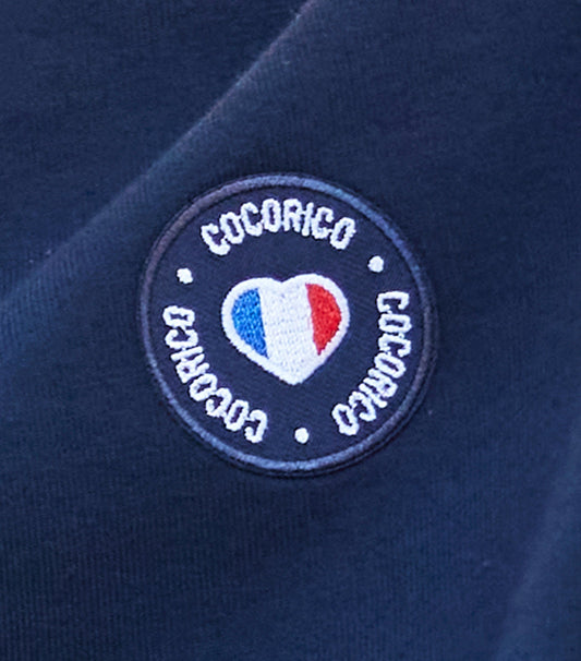 Sweat Homme Marine - Blason