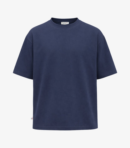 T-shirt Oversize Homme Bleu Jean - Intemporel