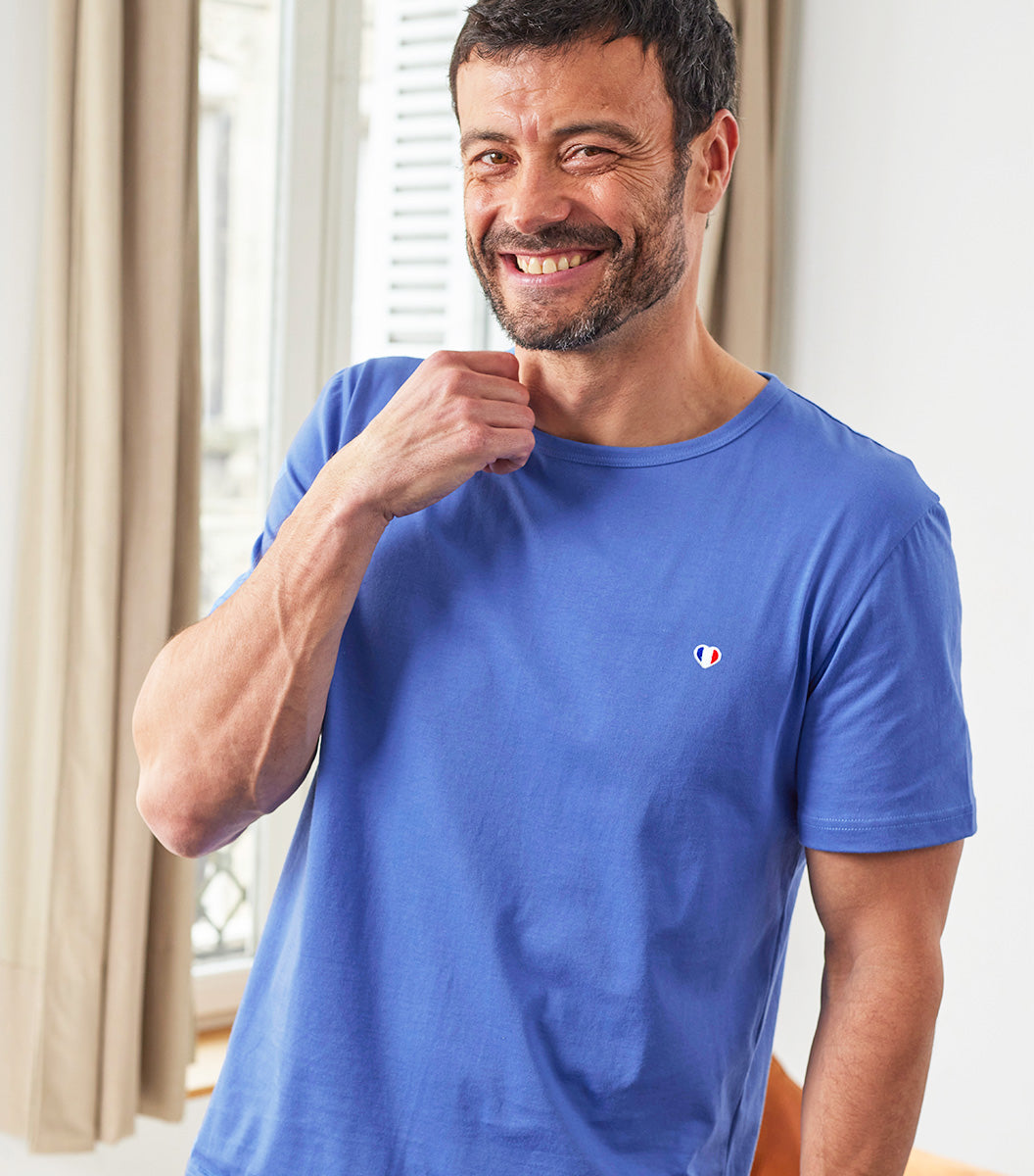 T-shirt Homme Bleu Riviera - Iconique