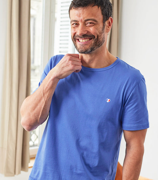 T-shirt Homme Bleu Riviera - Iconique