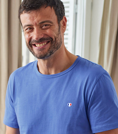 T-shirt Homme Bleu Riviera - Iconique